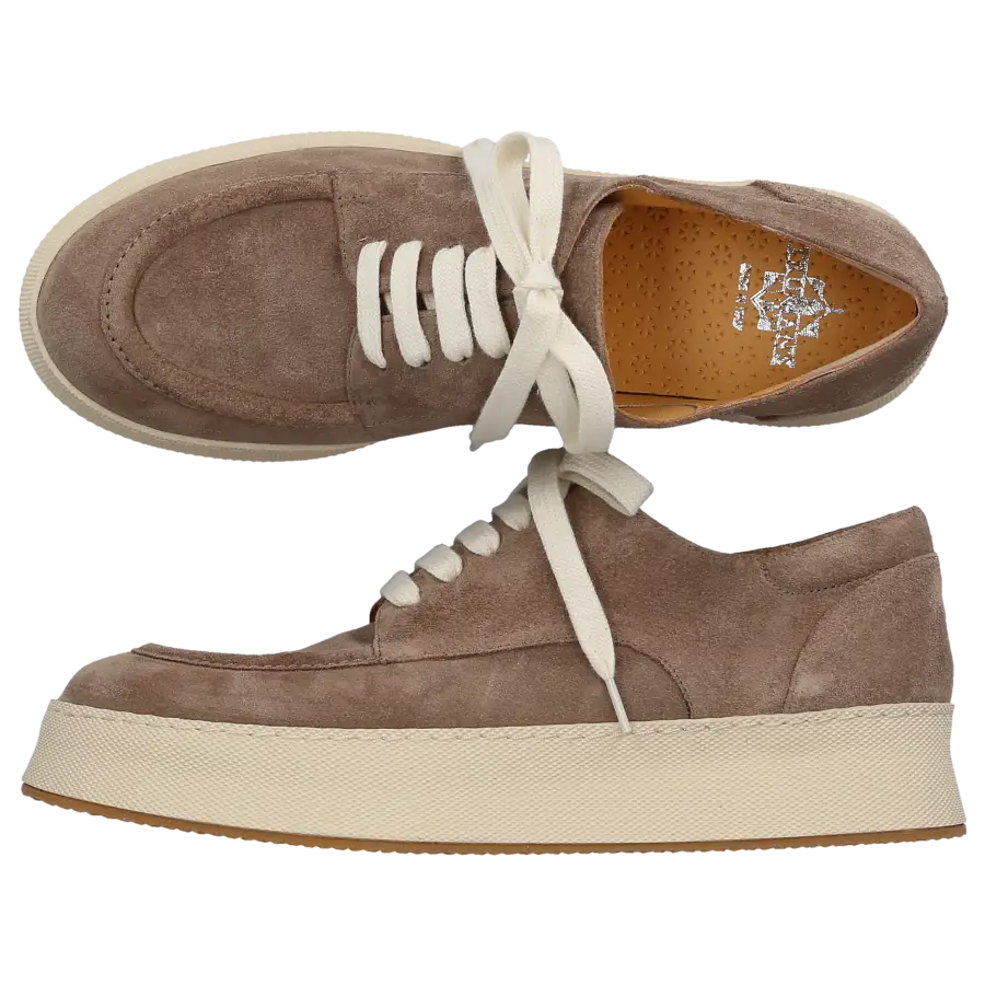 Truman's - Sneaker low 9777 Veloursleder - braun