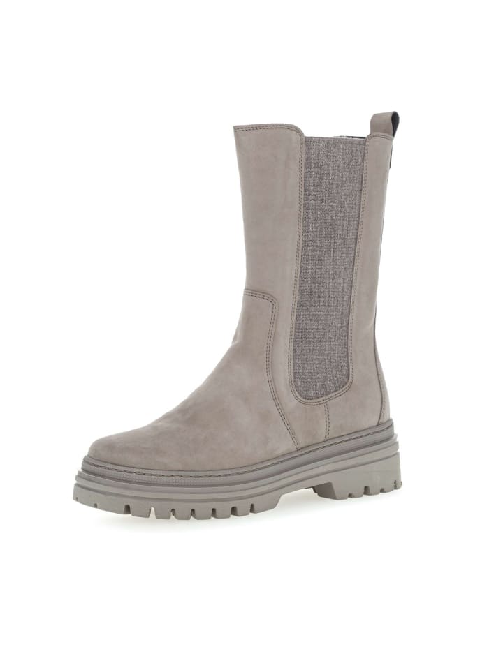 Gabor Fashion Chelsea Boots in grau günstig kaufen 37,5