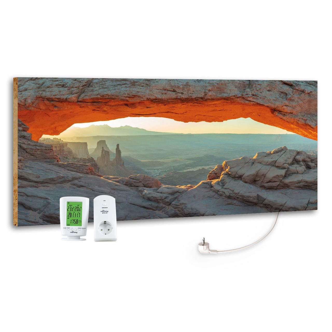 marmony 800W marmony® Infrarot-Heizung Motiv 