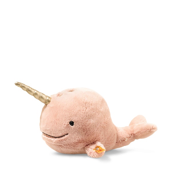 Soft Cuddly Friends Norri Narwal, 25 cm, rosa