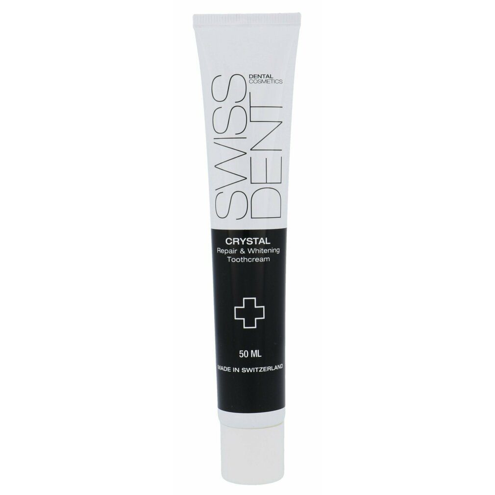 Swissdent Zahnpasta CRYSTAL repair&whitening toothcream 50 ml
