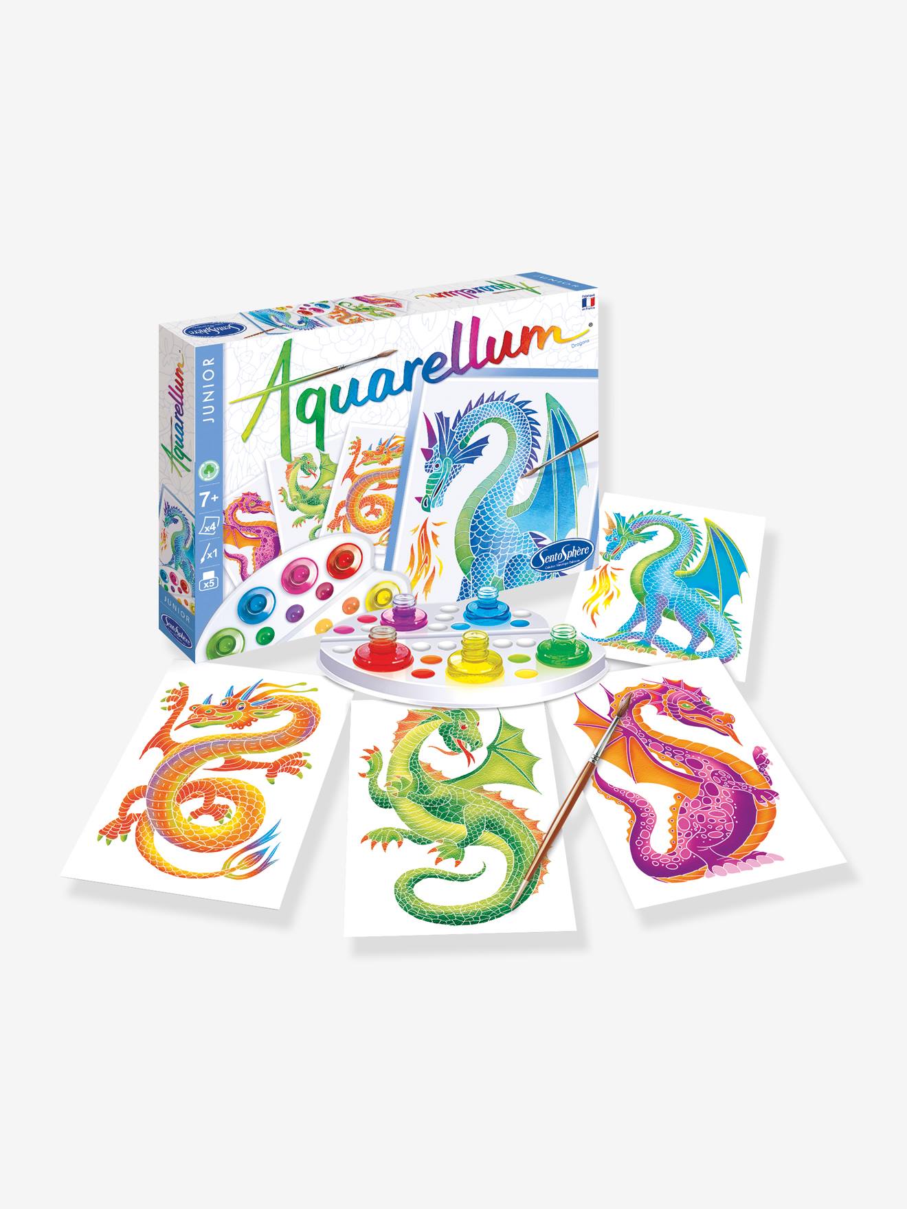 Kinder Mal-Set Aquarellum Junior SENTOSPHERE - nachtblau