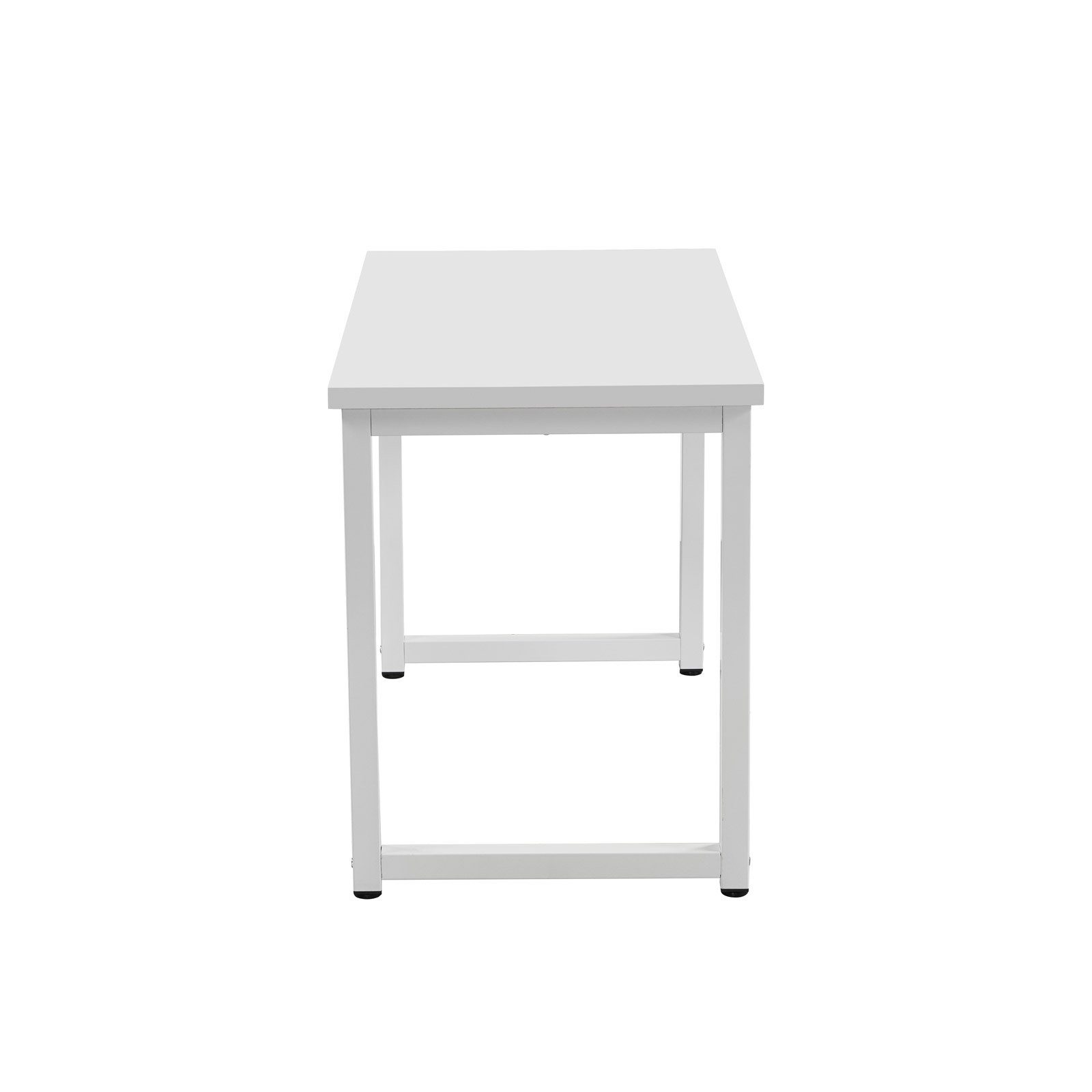 SVITA Schreibtisch UNI (1-St., 1 Tisch), 120x60 (bxT), Arbeitstisch, Metall-Gestell, Weiß