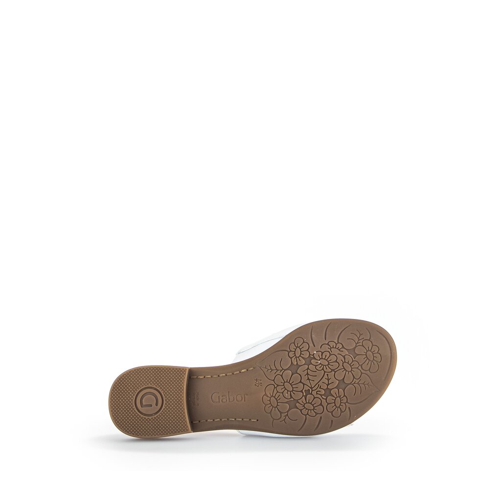 Gabor comfort Pantolette weiß