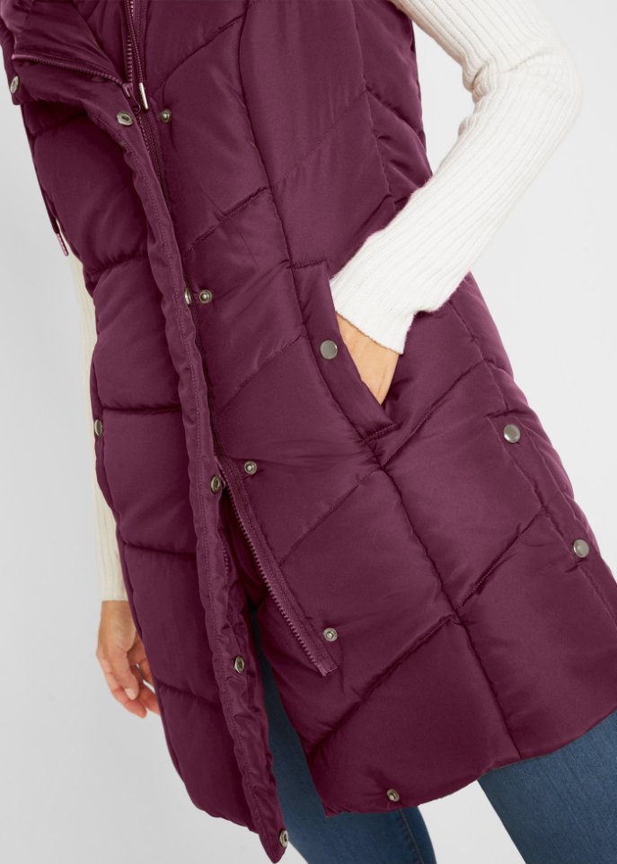 Steppweste aus recyceltem Polyester