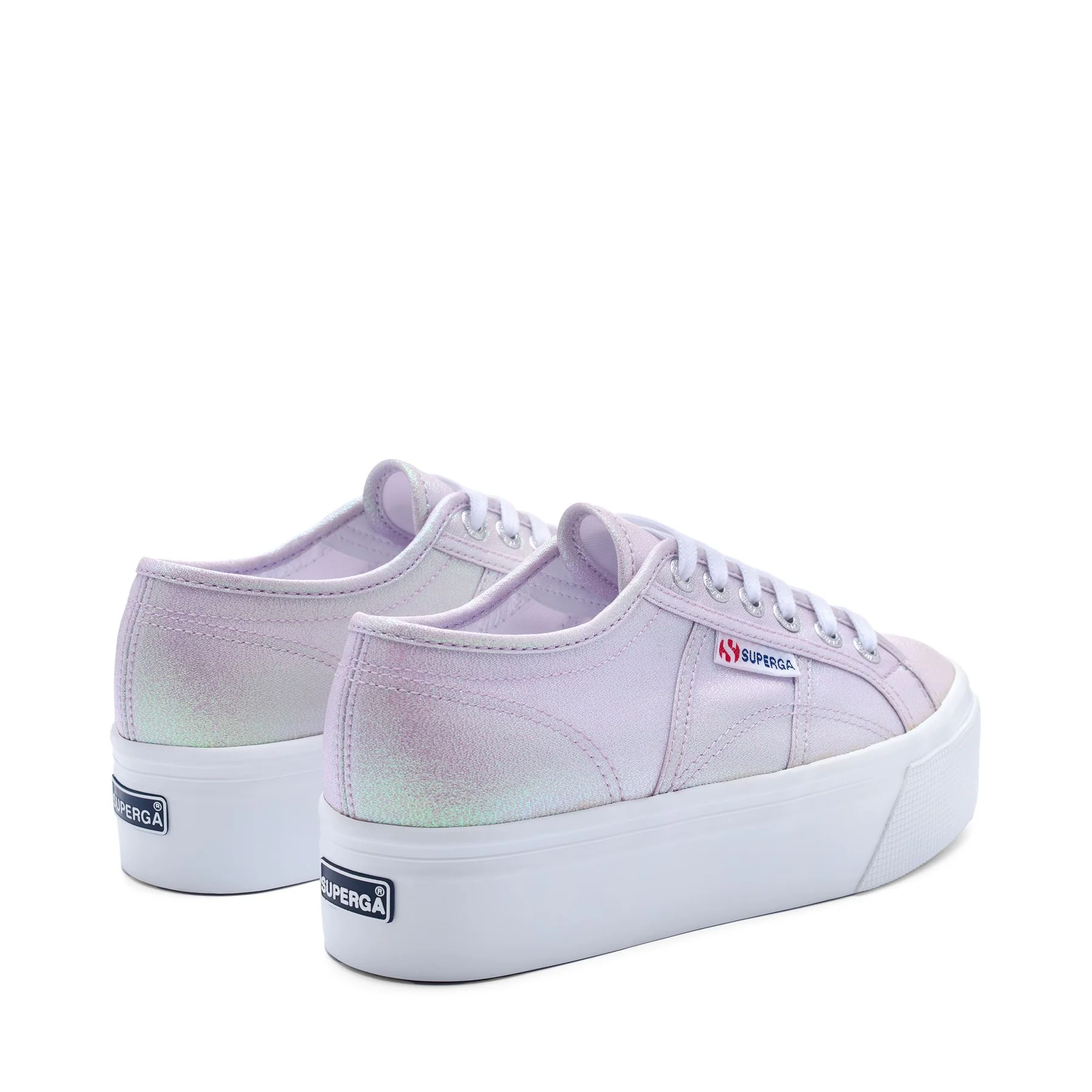 2790 PLATFORM LAME-PASTEL LILLA IRIDESCENT