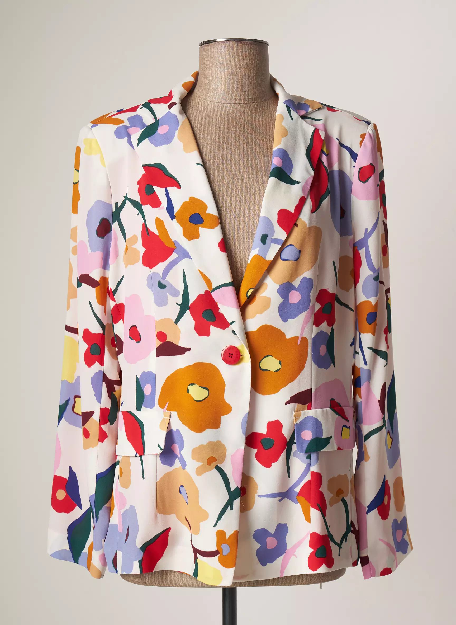 Hippocampe Blazers Femme couleur rouge