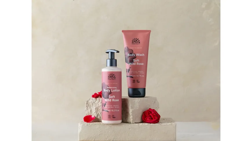 URTEKRAM Duschgel Soft Wild Rose 200 ml