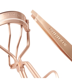 Tweezerman Brow & Lash Gift Set Roségold Wimpernzange-1 Stk