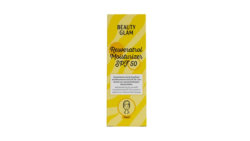 BEAUTY GLAM Resveratrol Moisturizes SPF 50 50 ml