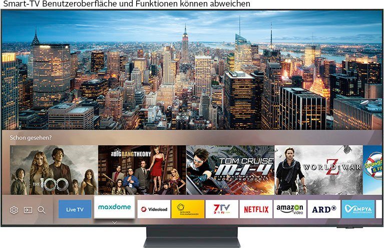 Samsung GQ77S95CAT OLED-Fernseher (195 cm/77 Zoll, Smart-TV, Neural Quantum Prozessor 4K,Infinity One Design,Gaming Hub)
