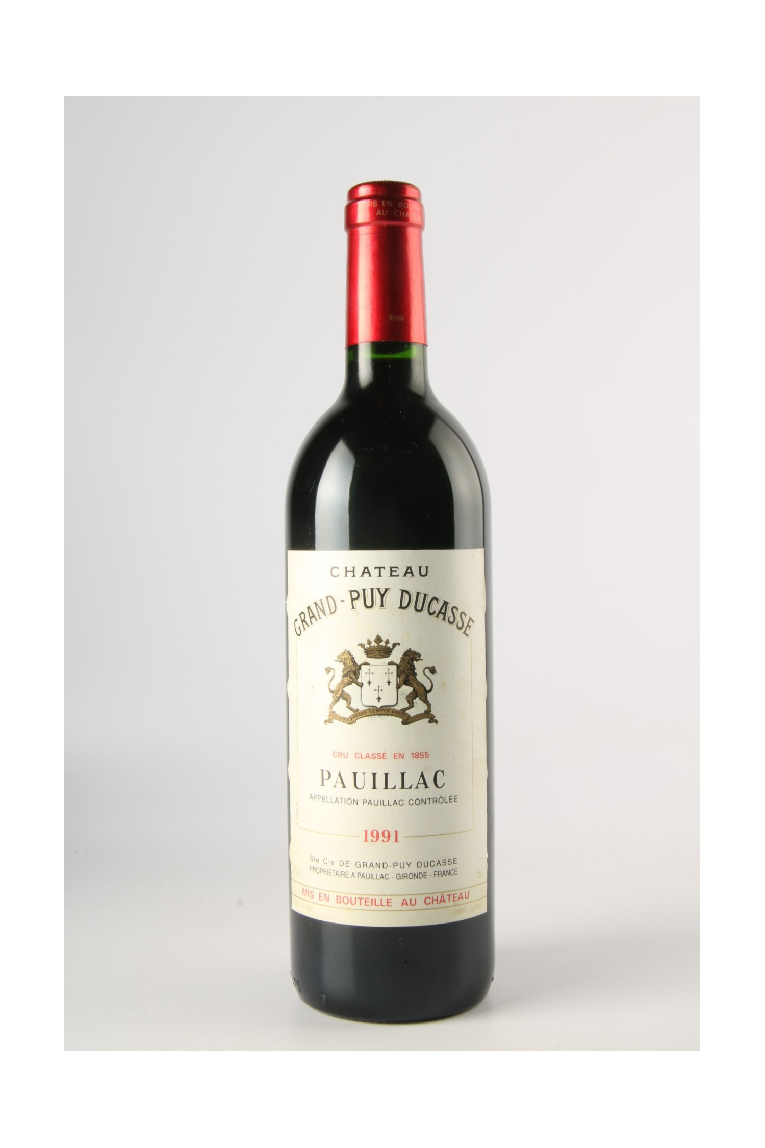 Château Grand Puy Ducasse 1991, Pauillac