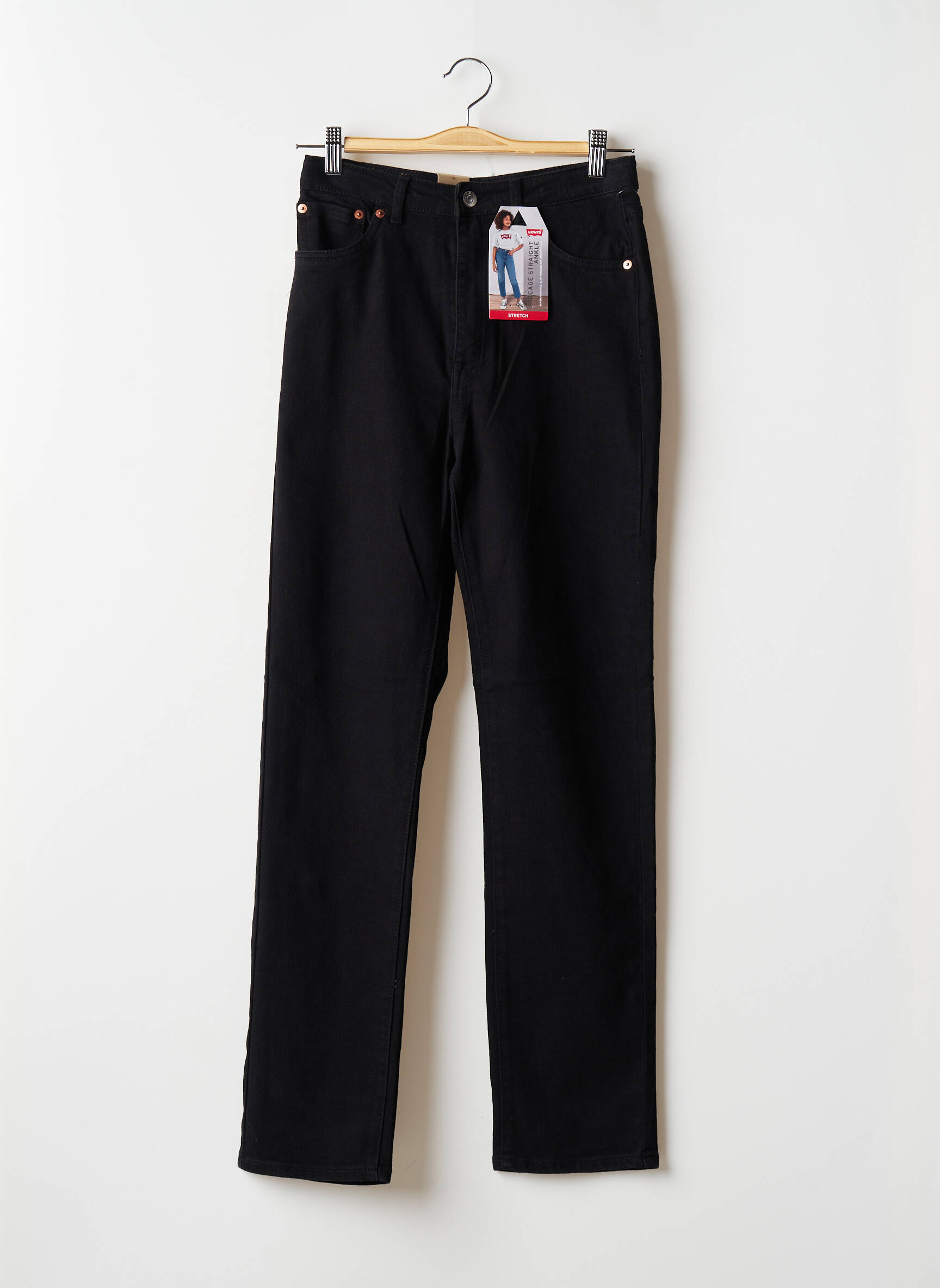 Levis Jeans Coupe Slim Fille couleur noir