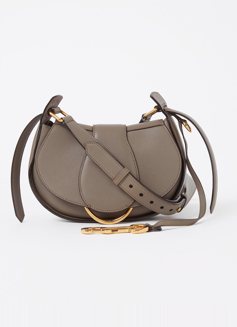 Sac bandoulière Chloé Small Ride en cuir de veau avec bandoulière ajustable