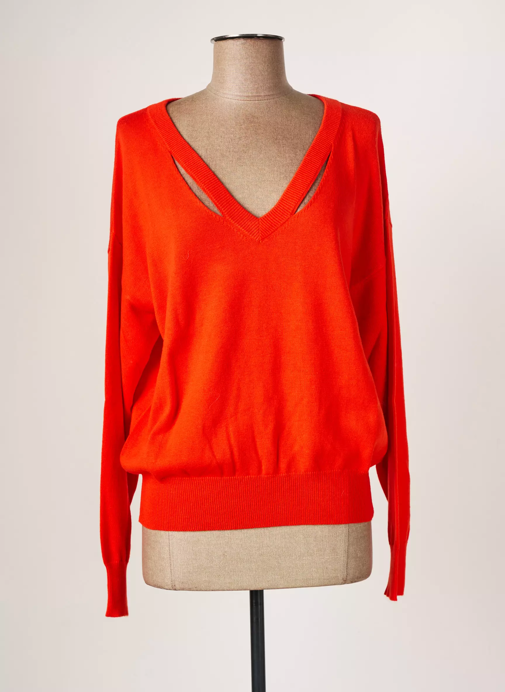 Essentiel Antwerp Pulls Femme couleur rouge