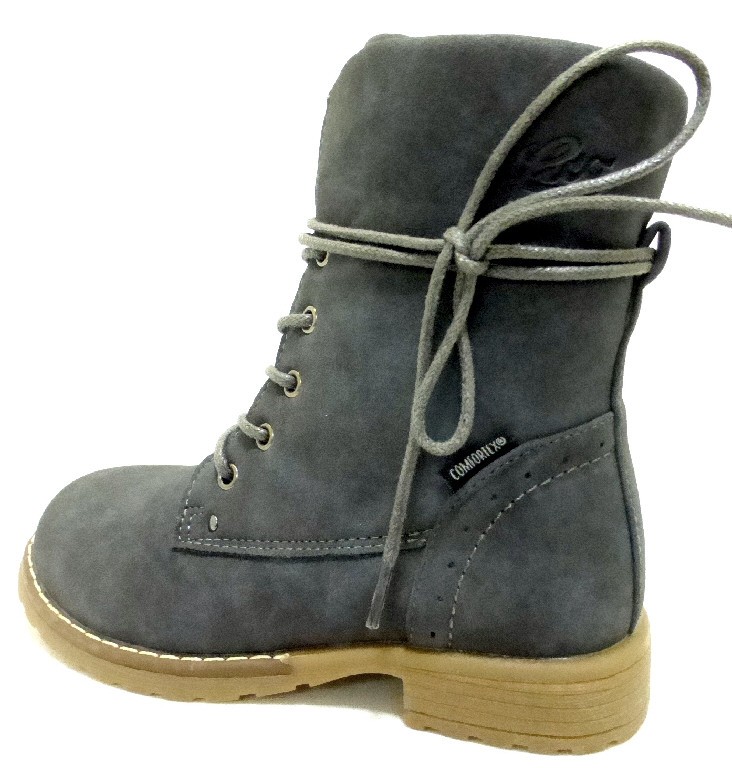 LICO Stiefel Mädchen grau