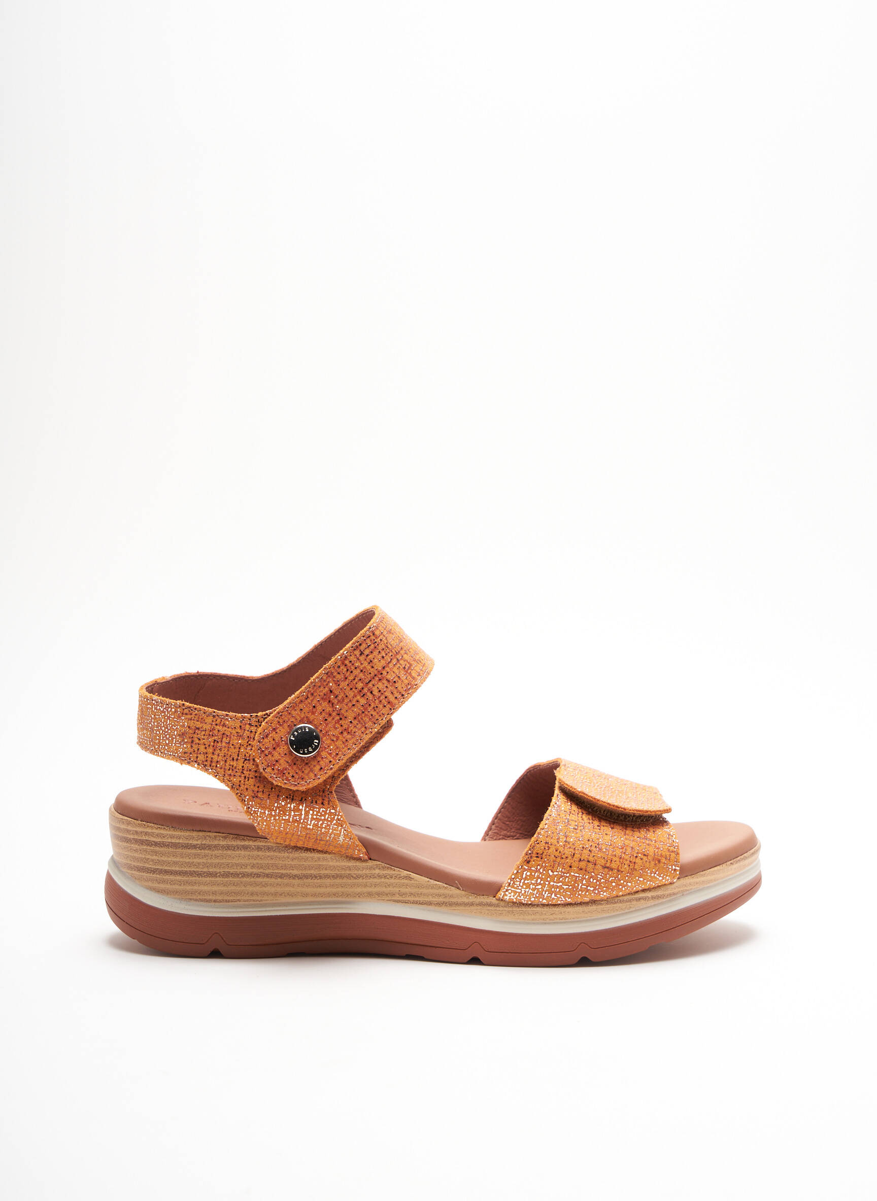 Paula Urban Sandales Nu Pieds Femme couleur orange