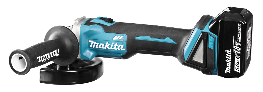 Meuleuse d'angle Makita DGA506RTJ 18 V 5,0 Ah Li-Ion 125 mm avec frein moteur