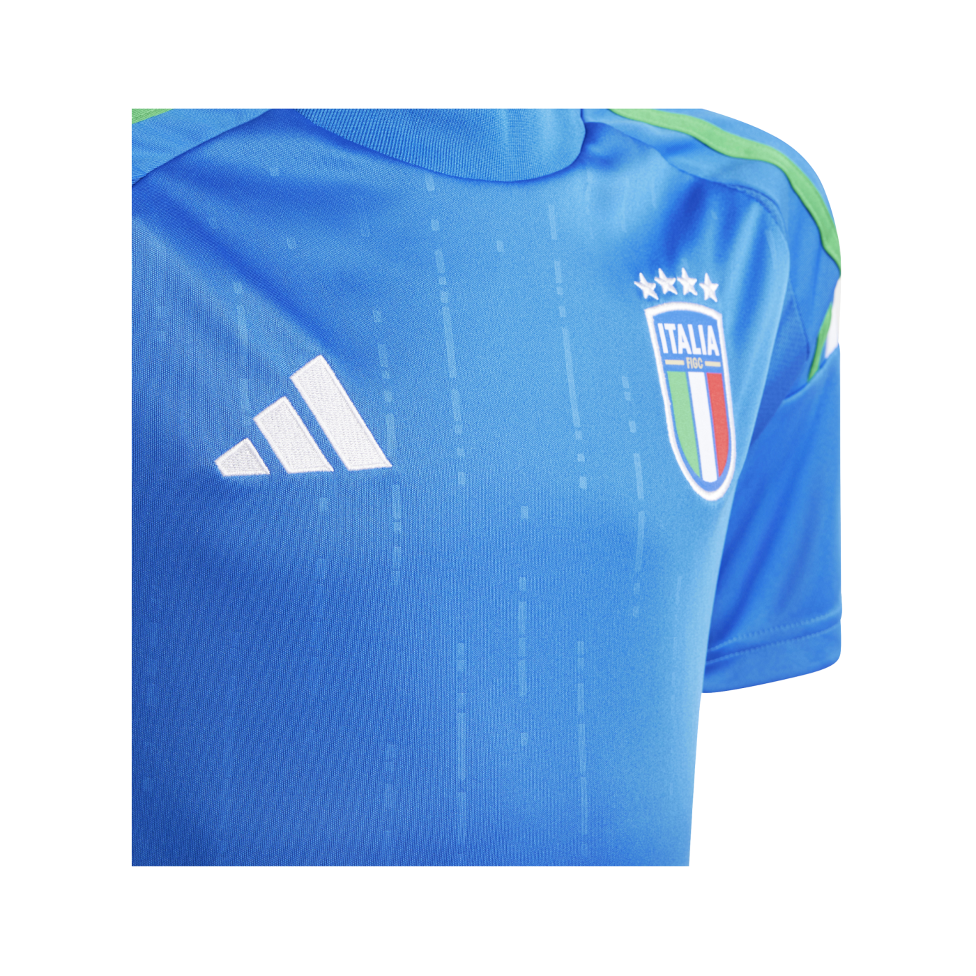 adidas Italien Trikot Home EM 2024 Kids Blau
