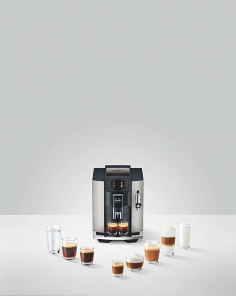 JURA Kaffeevollautomat 15582 E8 Platin (EC)