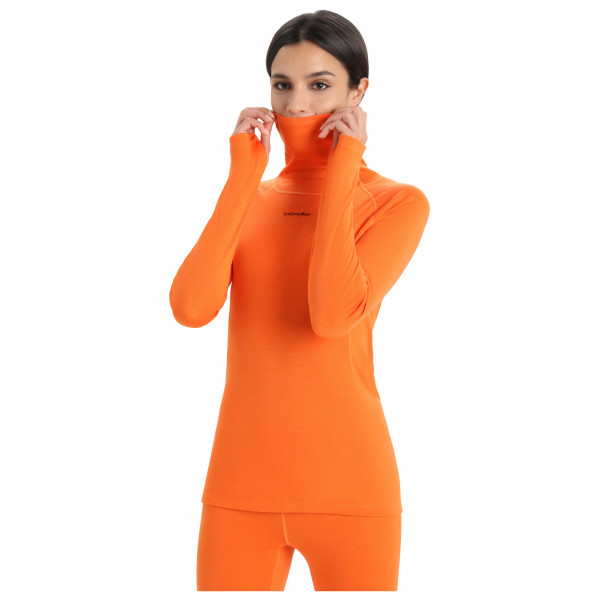 Icebreaker - Women's Merino L/S Roll Neck - Merinounterwäsche