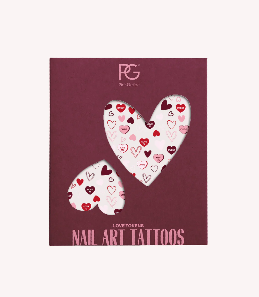Nail art tattoos - Love Tokens