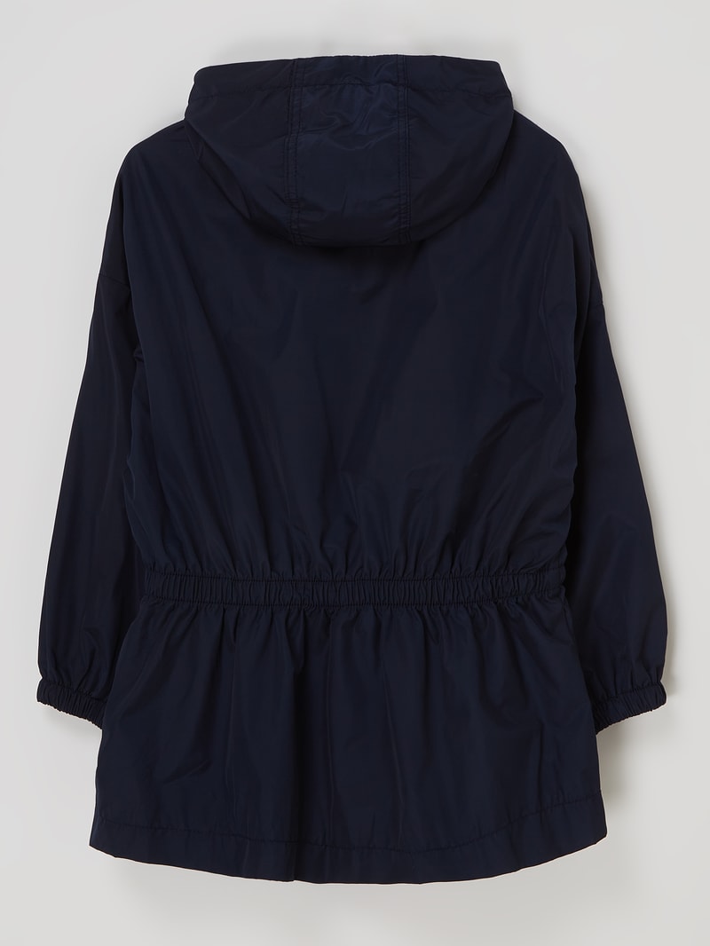 Jacke mit Kapuze in marineblau