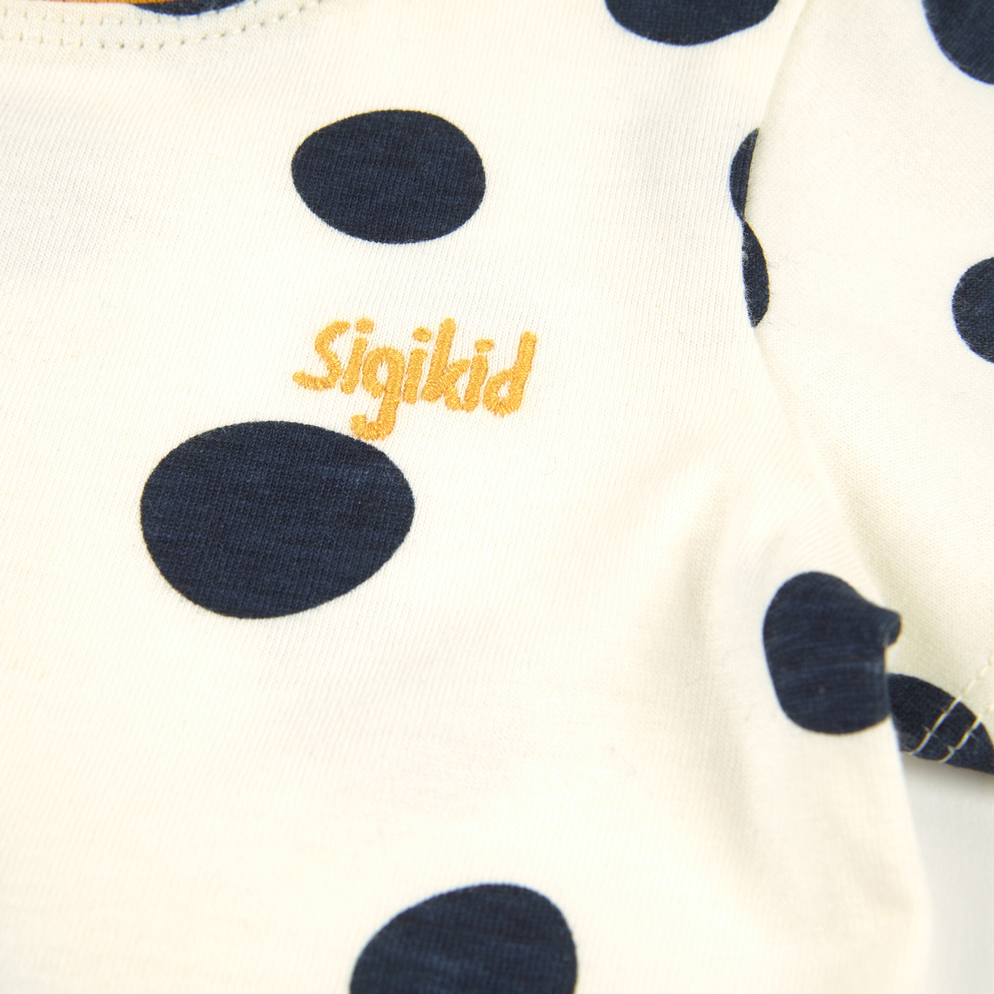 Baby T-Shirt mit großen Punkten