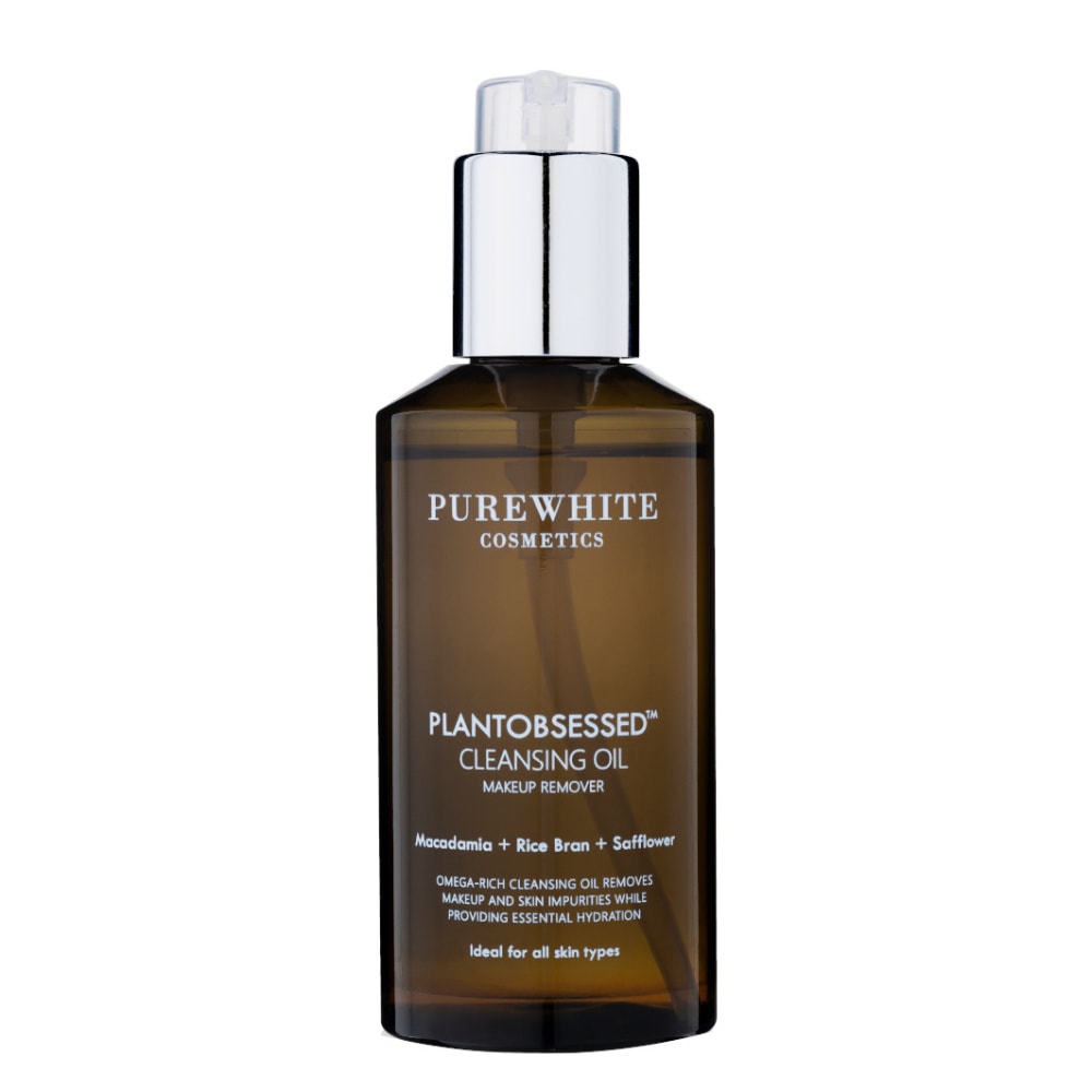 pure white cosmetics Huile nettoyante PlantObsessed ™ nettoyant pour le visage
