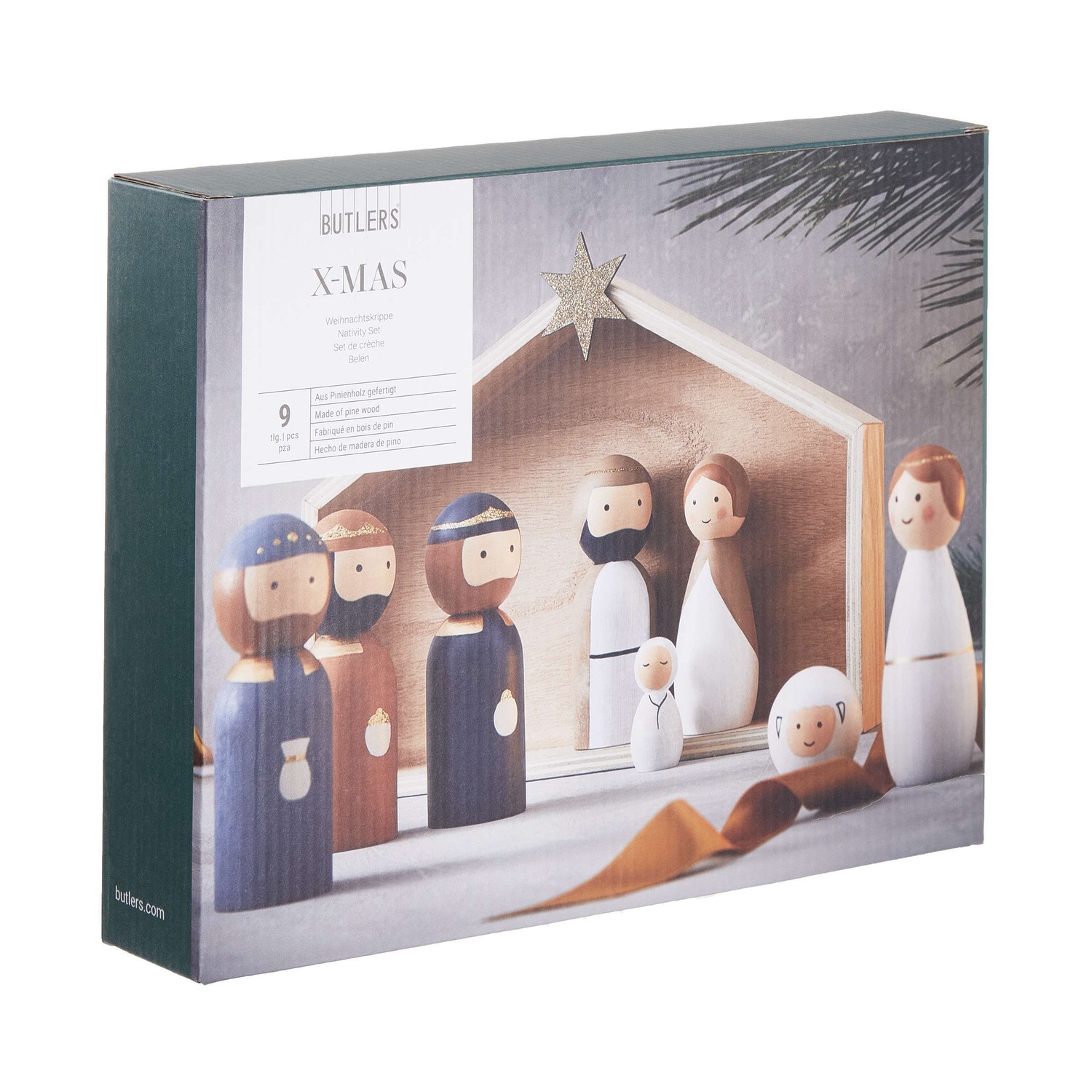 X-MAS Krippen Set 9-tlg.