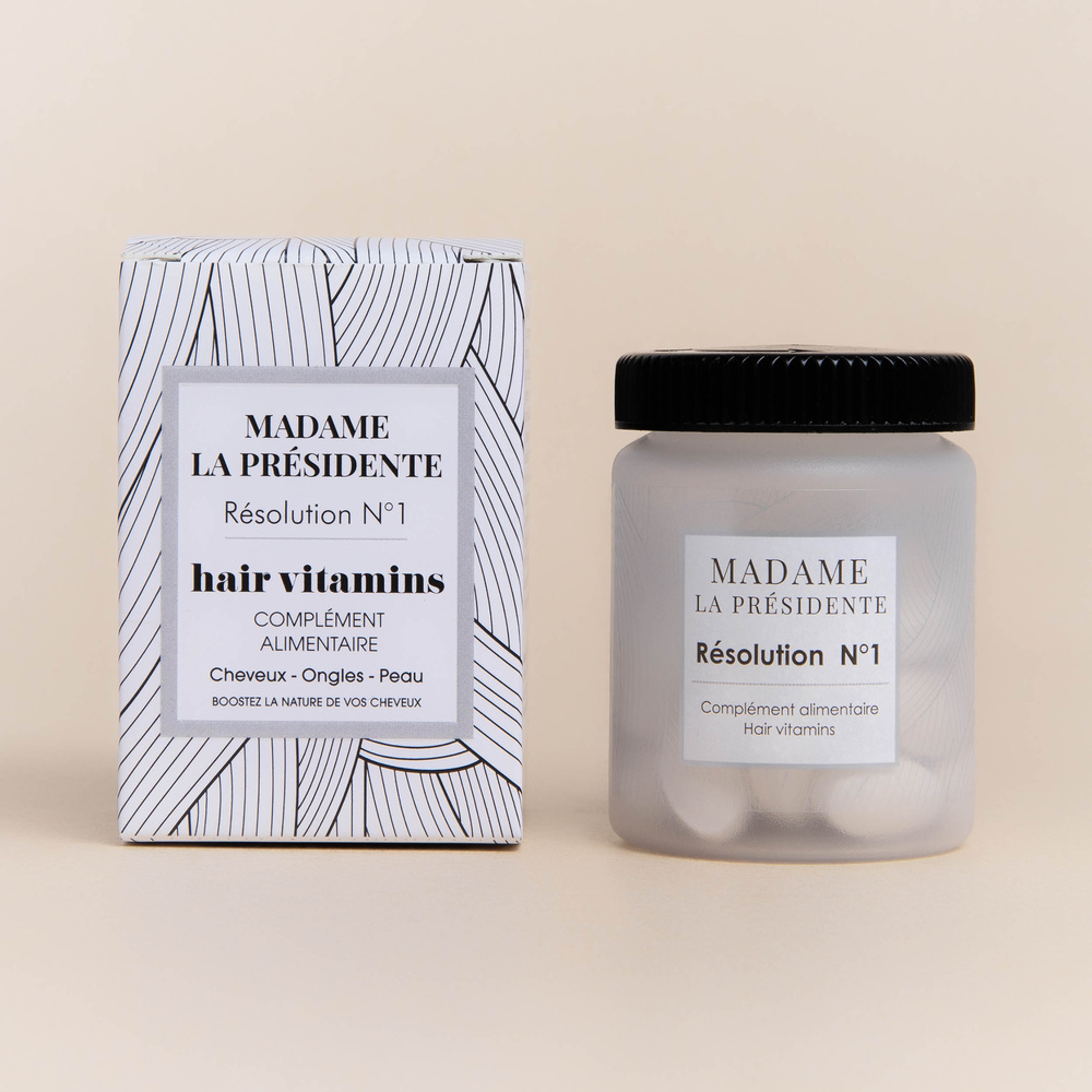 madame la présidente Résolution N°1 Complément alimentaire en comprimé