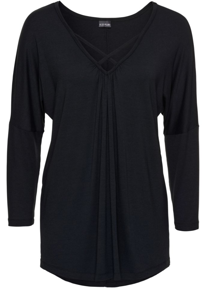 Shirt mit Detail aus nachhaltiger Viskose