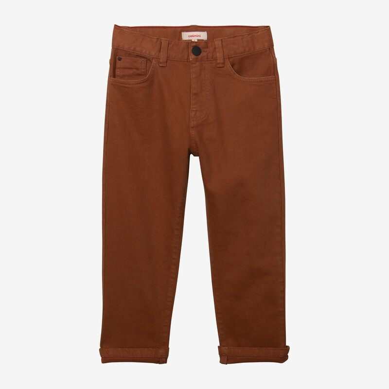 Pantalon garçon relaxed beige Catimini