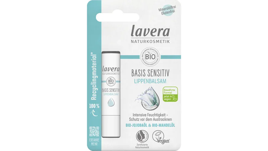 lavera BASIS SENSITIV Lippenbalsam 4.5 g