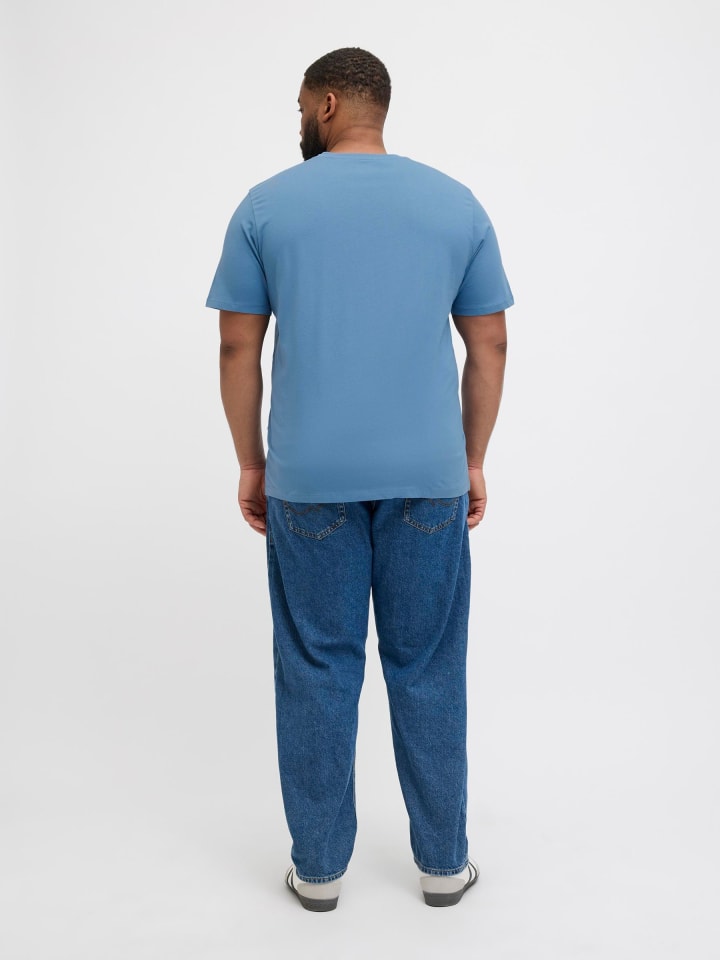 JACK & JONES PLUS T-shirt in Quiet Harbor günstig kaufen