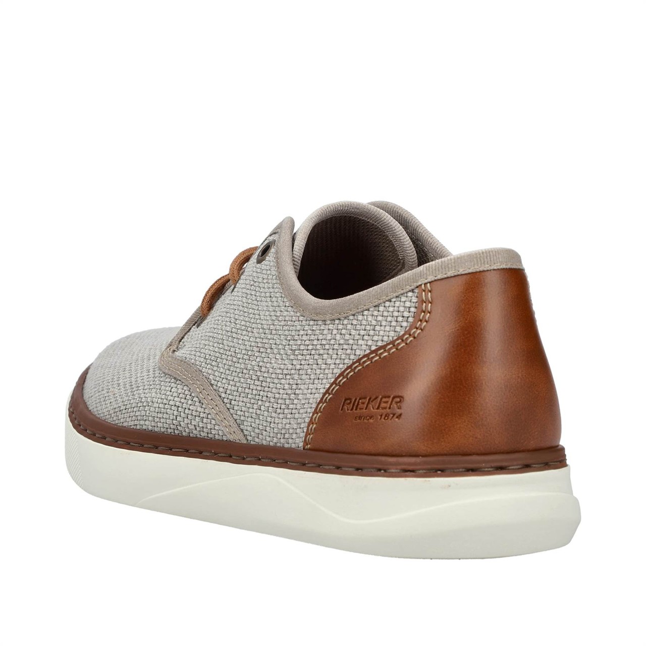 RIEKER Freizeit Schnürer beige