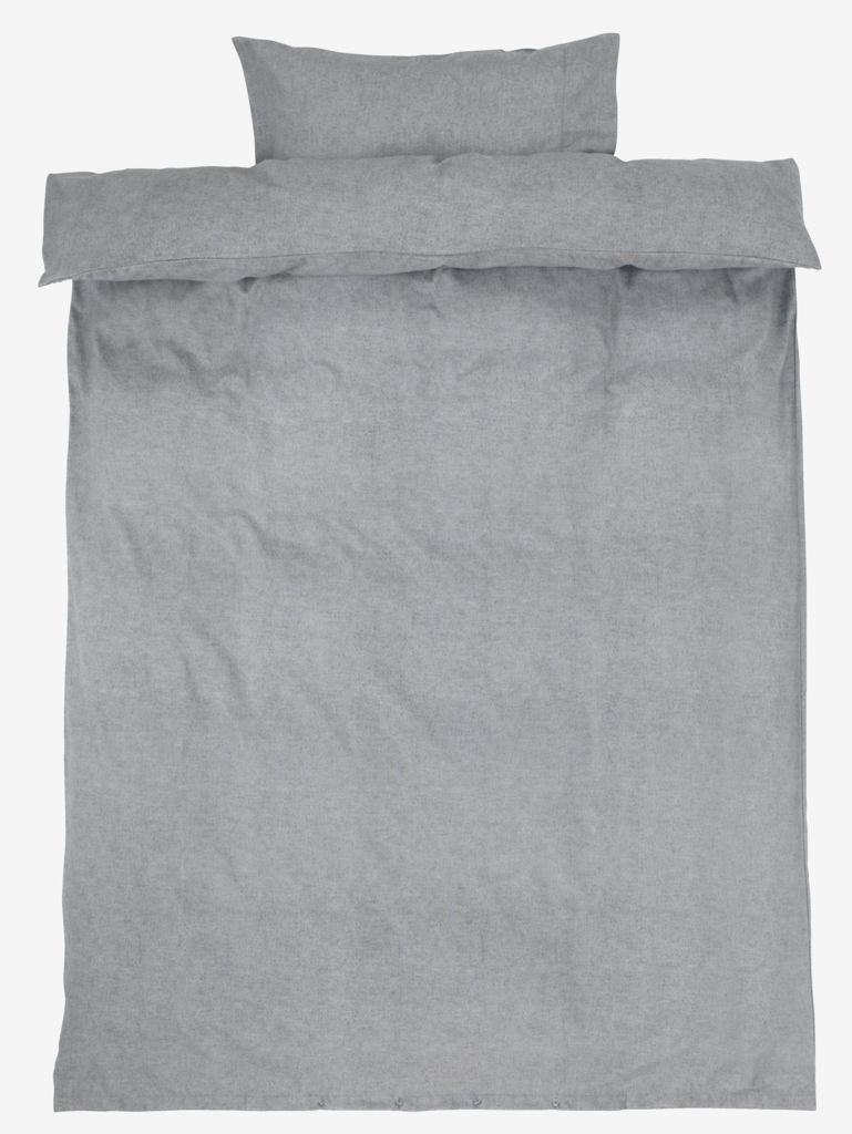 VITA Gold VITA flanell sengetøysett 140x200 grå