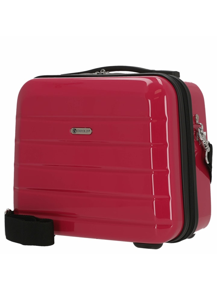 Check.In London 2.0 - Beauty Case 33 cm (carbon schwarz) in pink günstig kaufen onesize