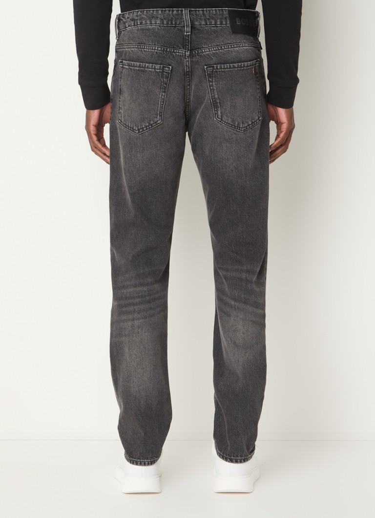 Blugi HUGO BOSS RE.MAINE slim fit cu efect decolorat