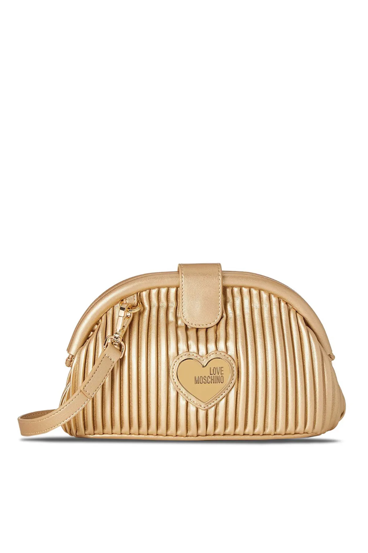 Love Moschino  Goldene Umhängetasche für Damen/Mädchen