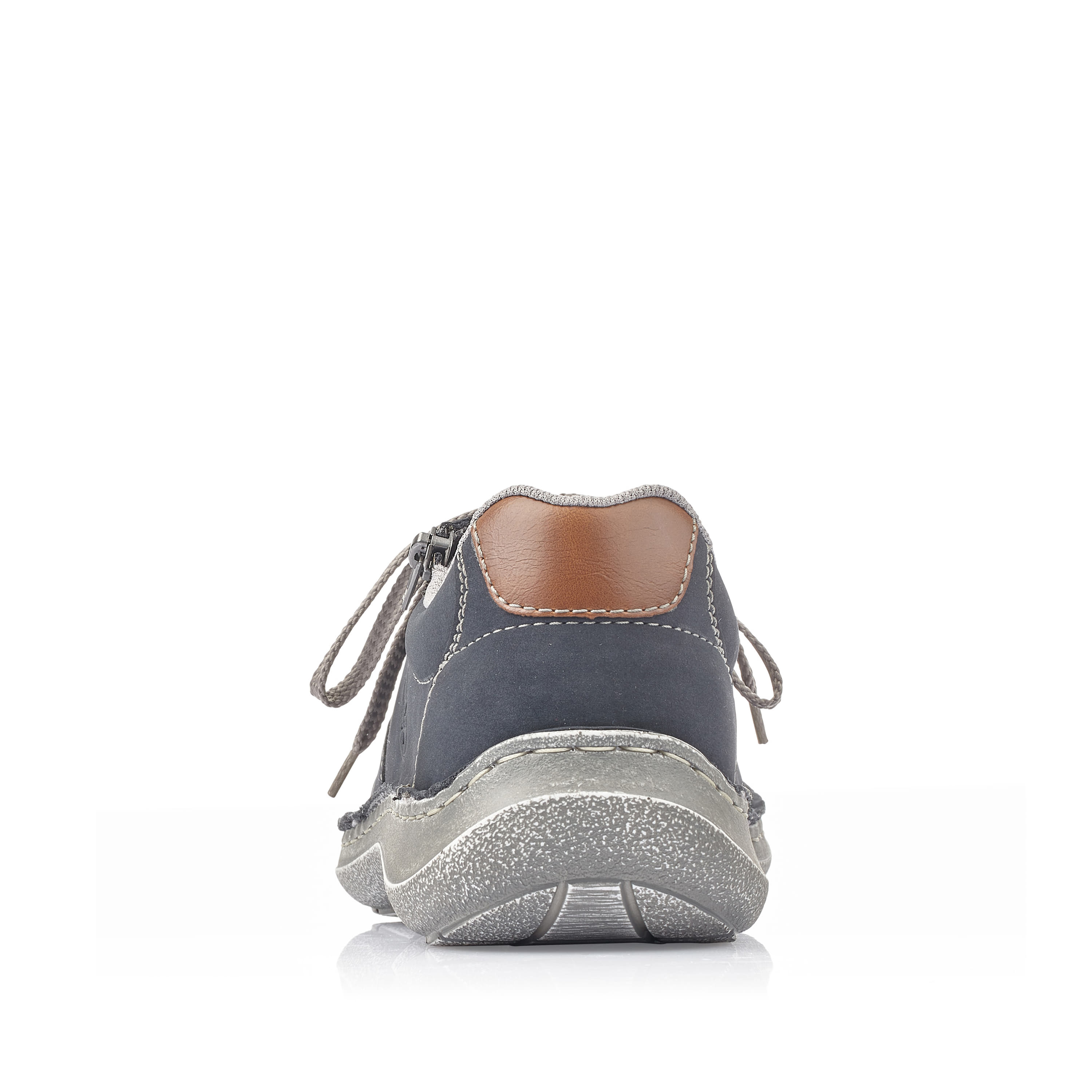 Rieker Herren Schnürschuhe ozeanblau-grau