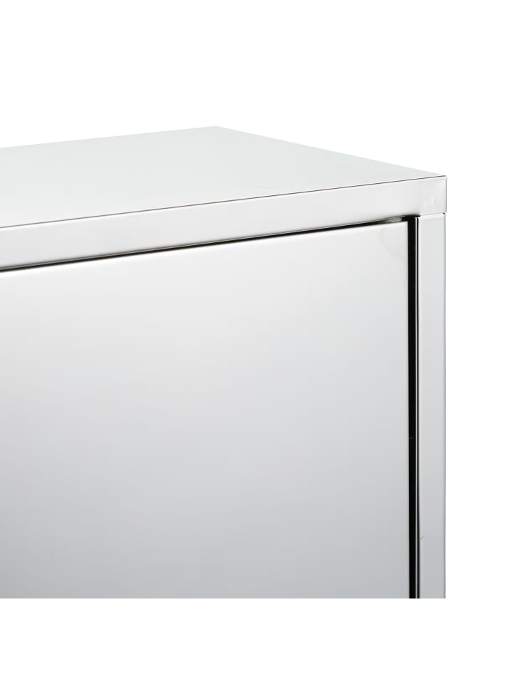 relaxdays Medizinschrank in Silber - (B)30 x (H)45 x (T)18 cm günstig kaufen onesize