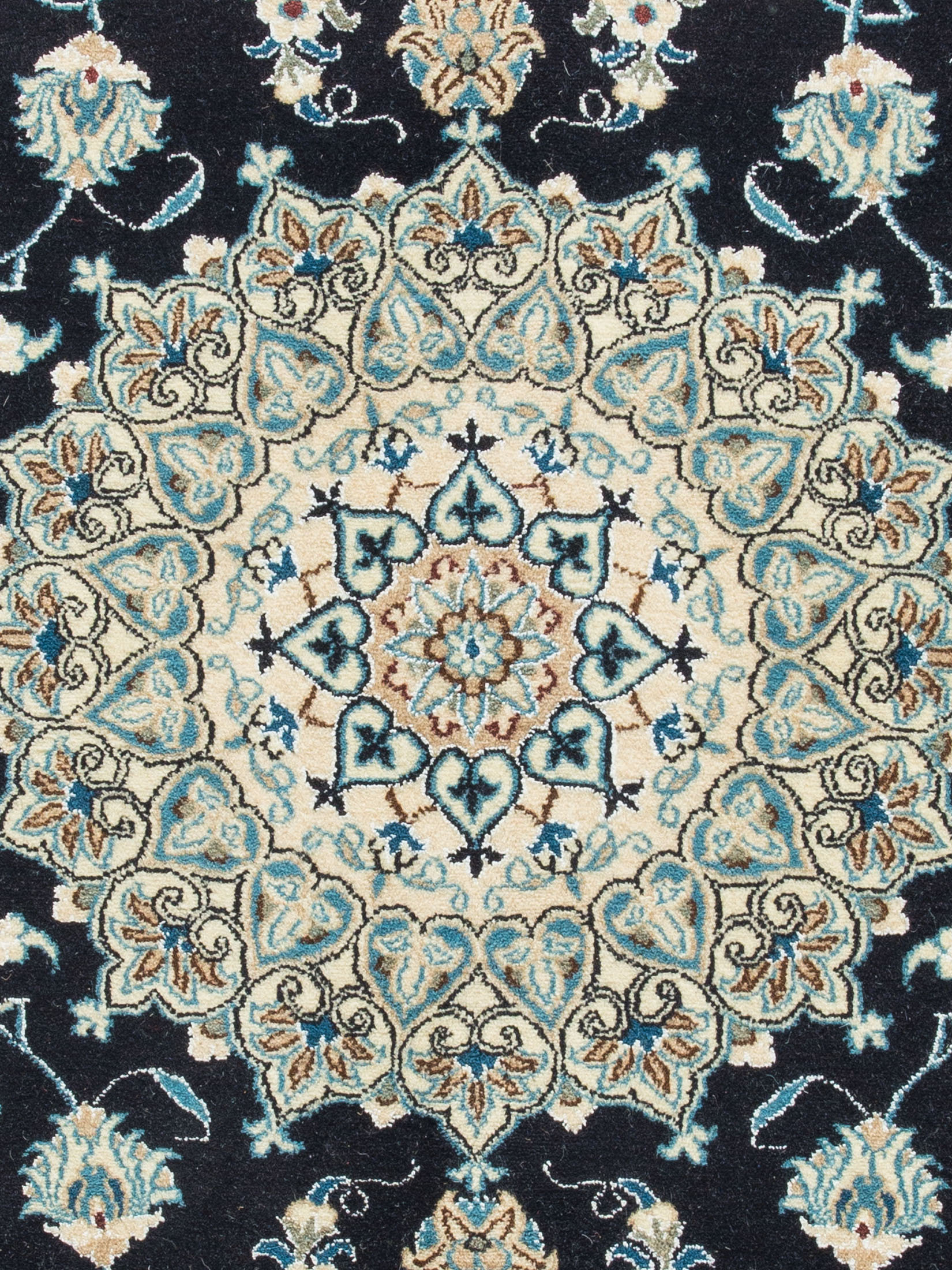 Kaschmar Nain 12 Lah ca. 205 x 290 cm, Unikat / Einzelstück