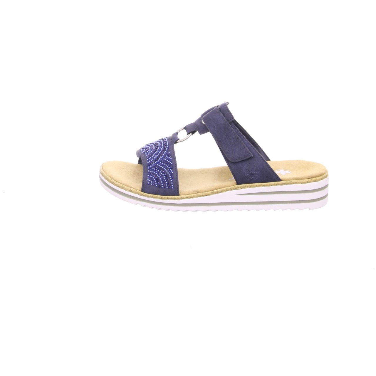 RIEKER Komfort Sandalen blau