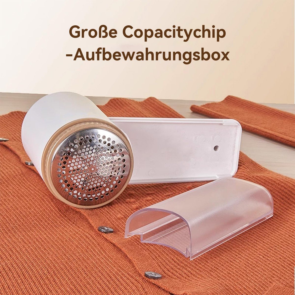 DOPWii Fusselrasierer BL560 Fusselentferner, Haarentfernungsgerät, elektrisch, USB-Aufladung, LCD-Bildschirm , für Kleidung