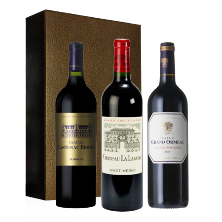 COFFRET TRIO - CRUS CLASSÉS 2015