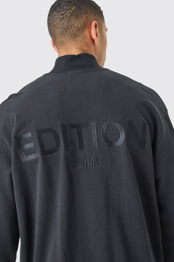 Kastige Oversize Bomberjacke
