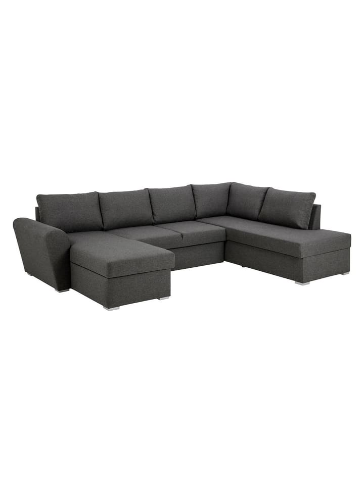 ebuy24 Schlafsofa Stefan Grau 296 x 202 cm günstig kaufen onesize