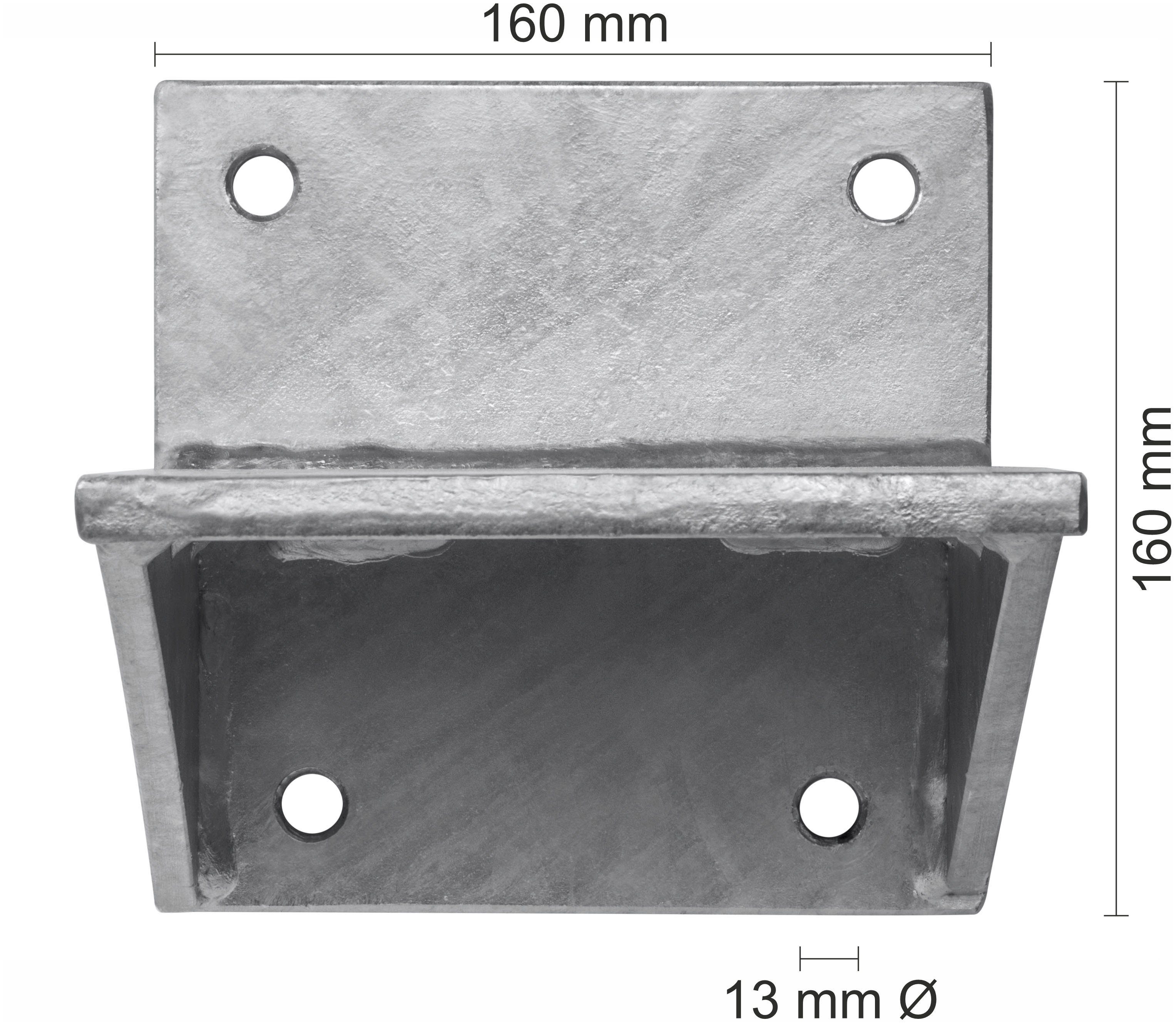 Schneider Schirme Schirmhalter Universal-Wandkonsole