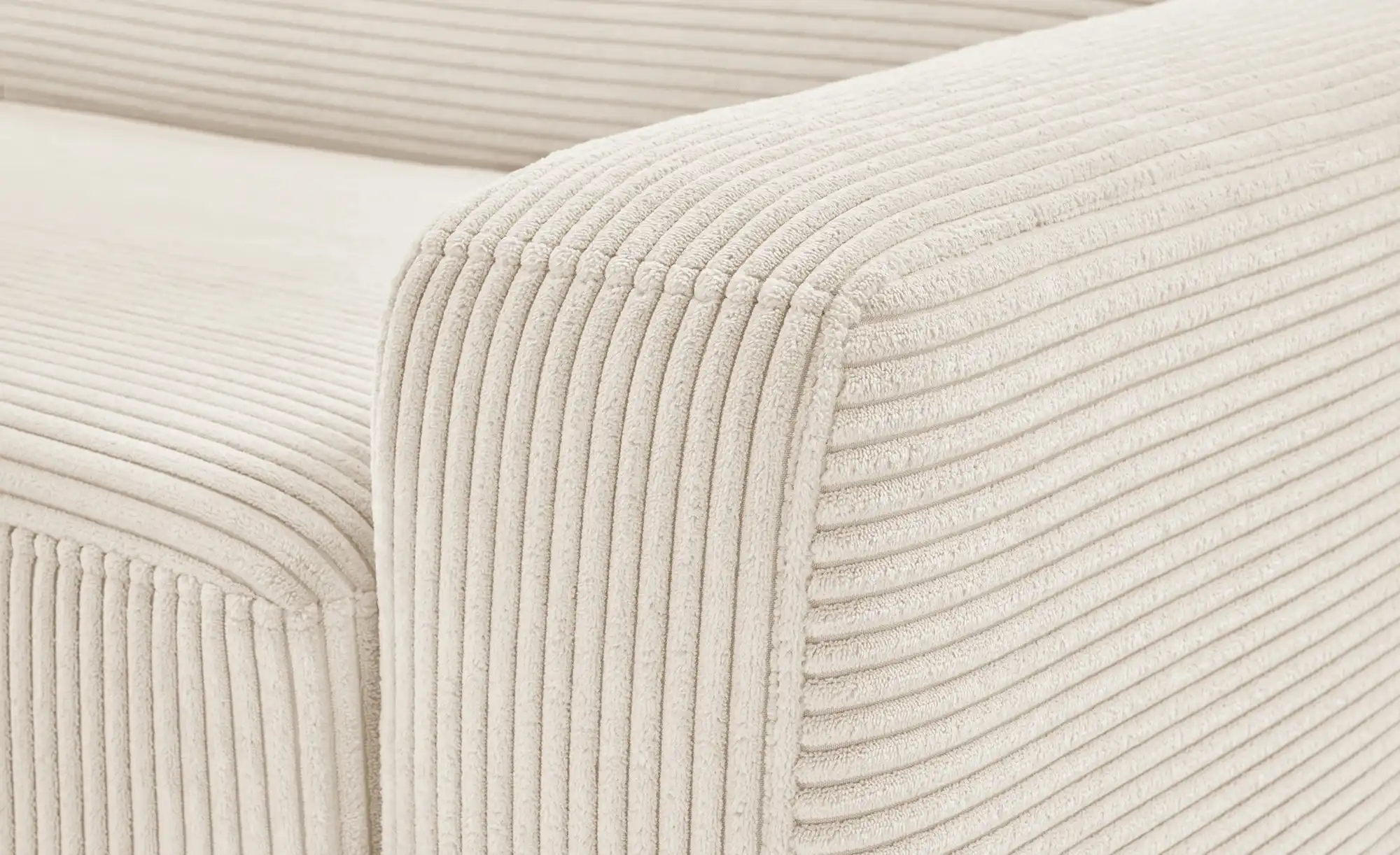 Twist Schlafsofa aus Cord Vanila